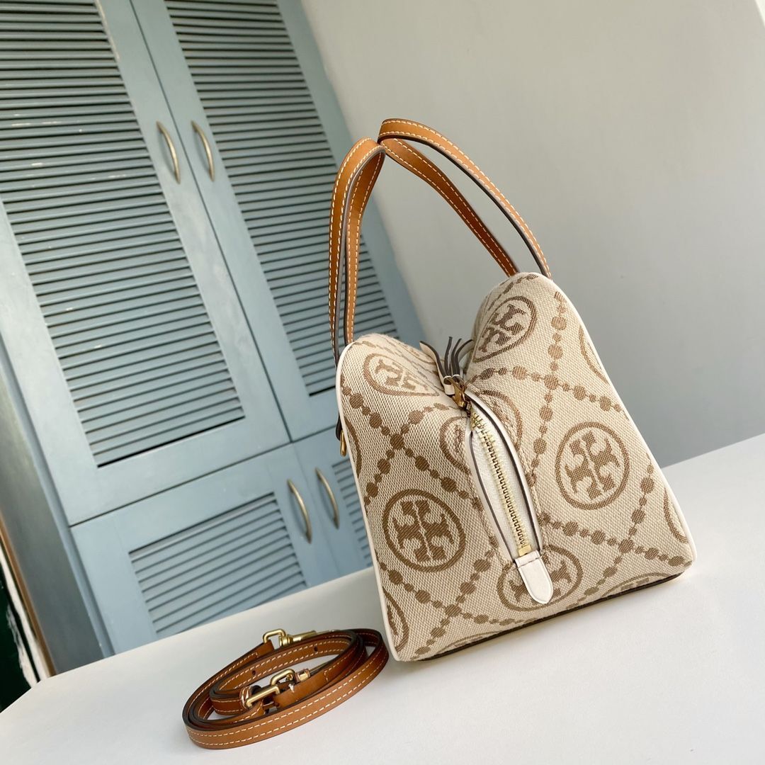 TORY BURCH T Monogram Jacquard Cube – Vinee Bag