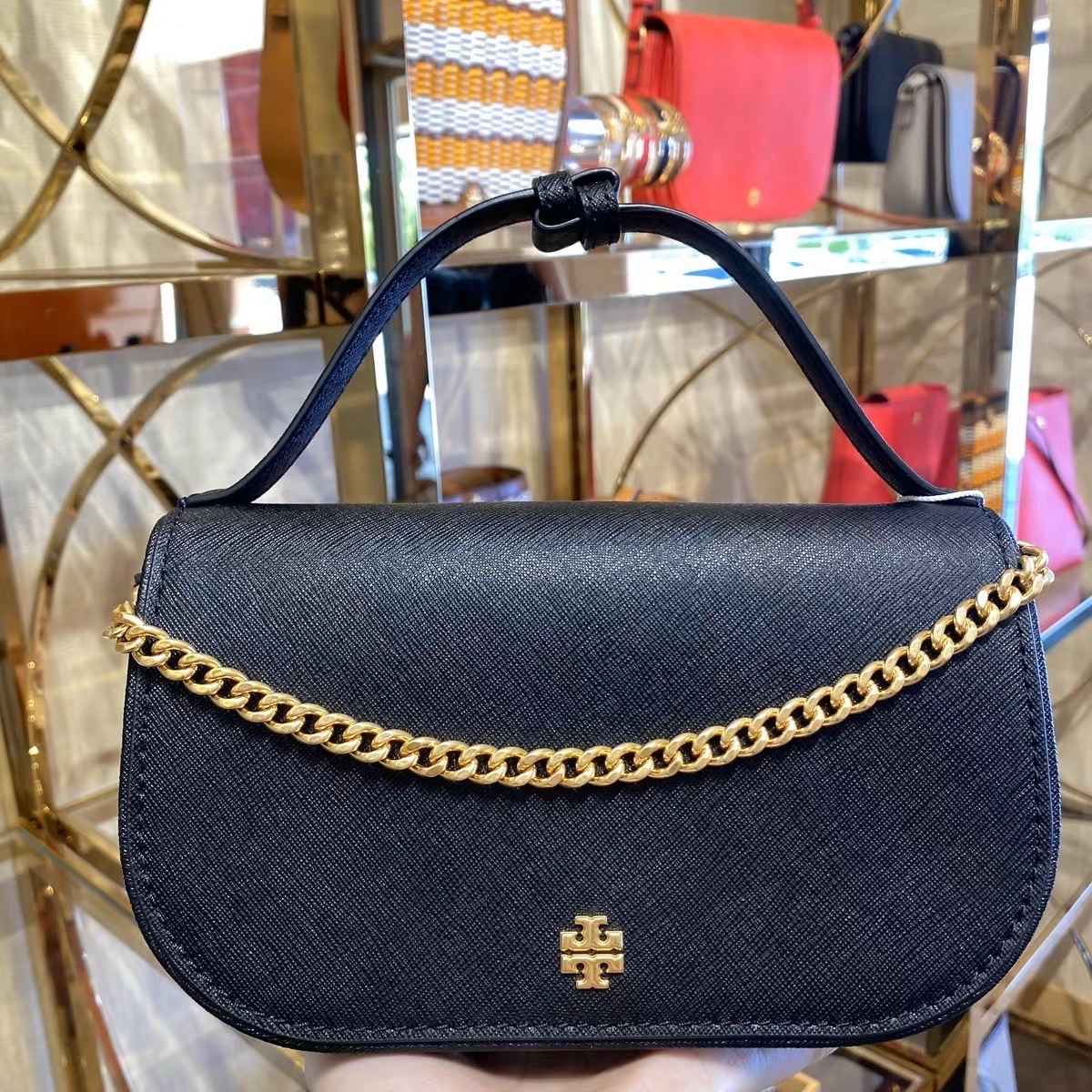 Tory Burch Emerson Top Handle Crossbody Tory Burch Outlet Quick