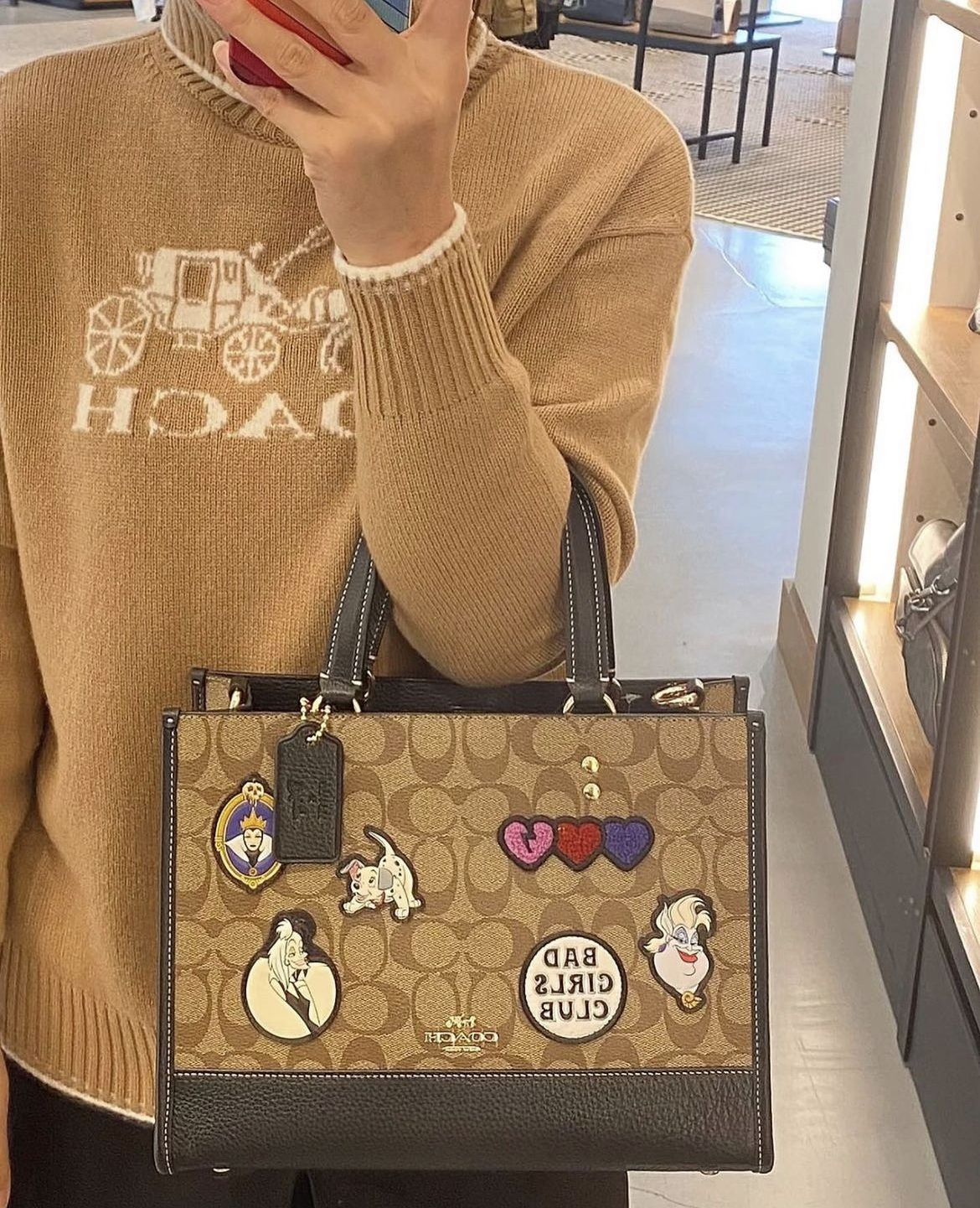 COACH Disney x Court Tote Bag CC873 – Vinee Bag COACH Disney x Court Tote Bag CC873 – Vinee Bag