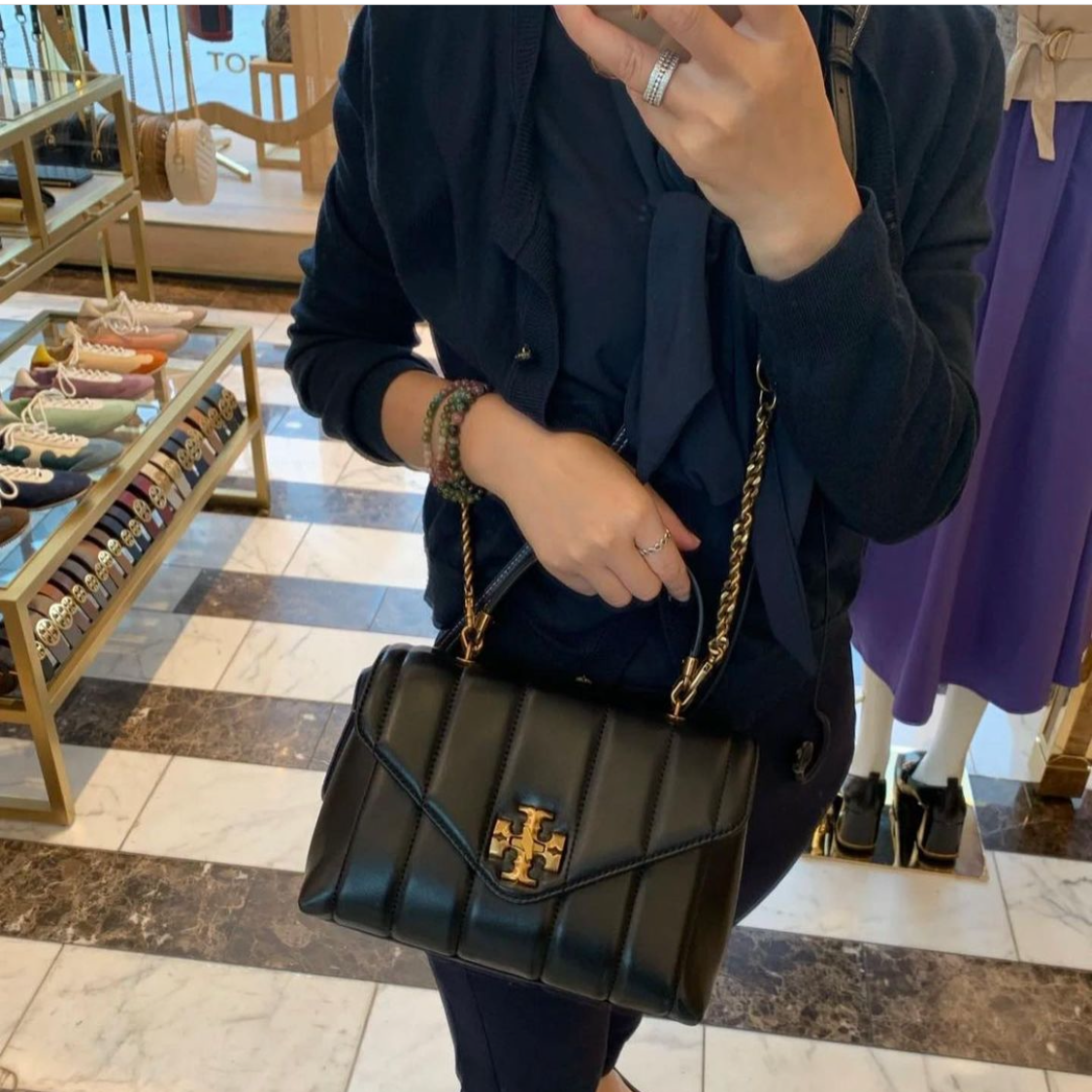 Tory Burch Kira Mini Flap Bag