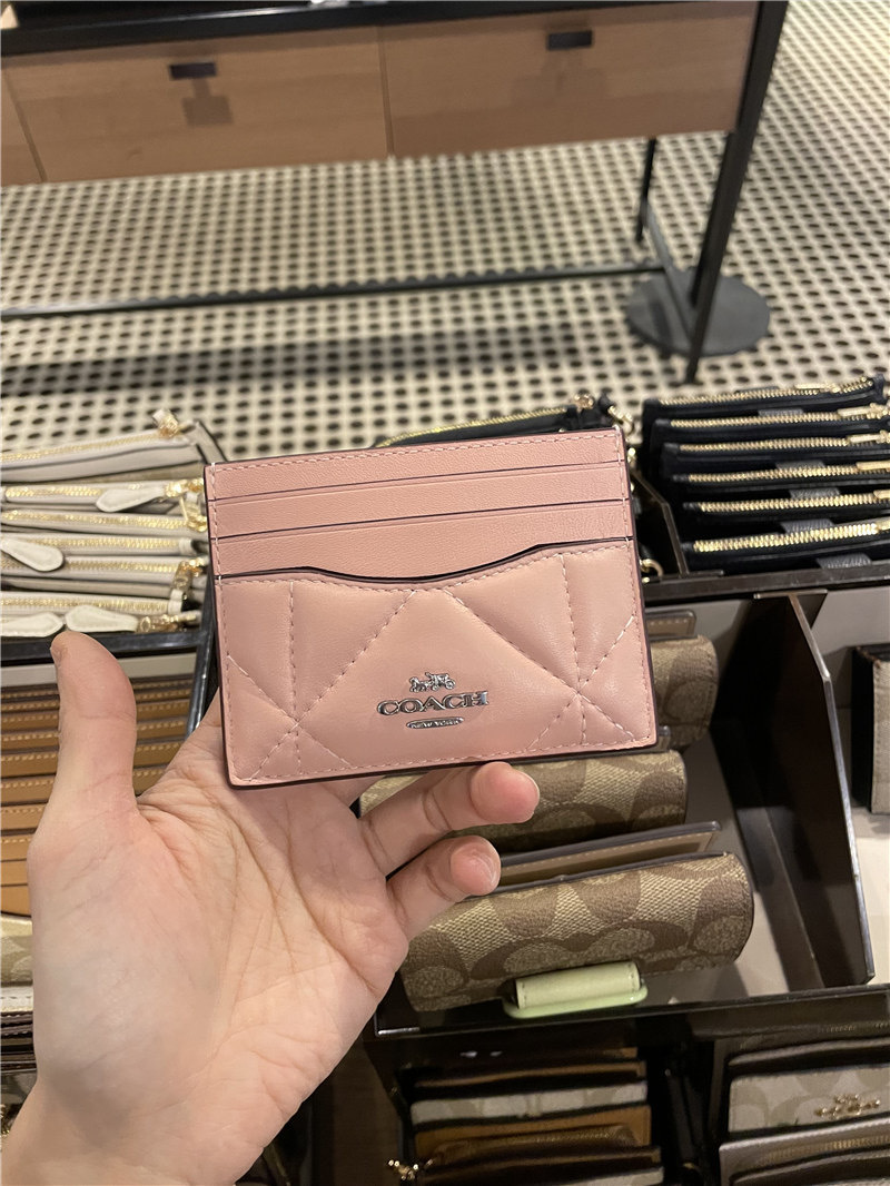 COACH® Outlet  Slim Id Card Case In Signature Canvas