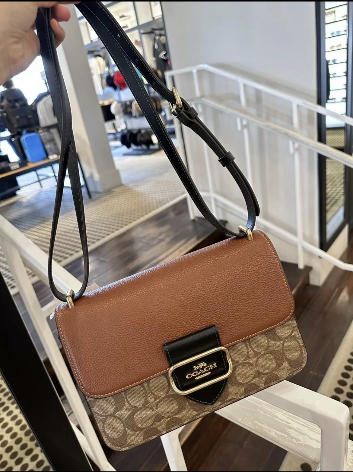 Coach Outlet Large Morgan Square Crossbody