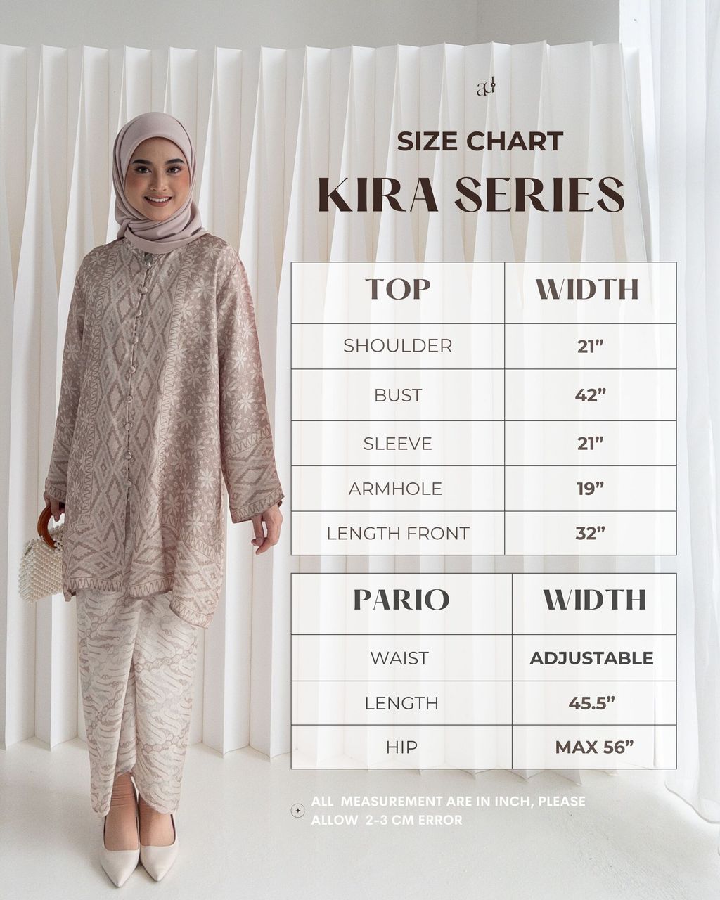 Tan Brown Minimalist Fashion Size Chart Instagram Story-1717489388224