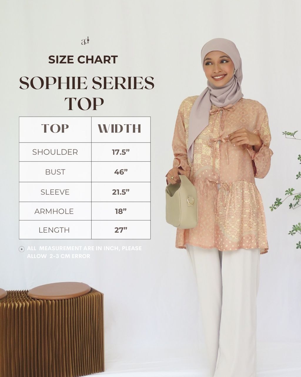 Tan Brown Minimalist Fashion Size Chart Instagram Story-1728194131307