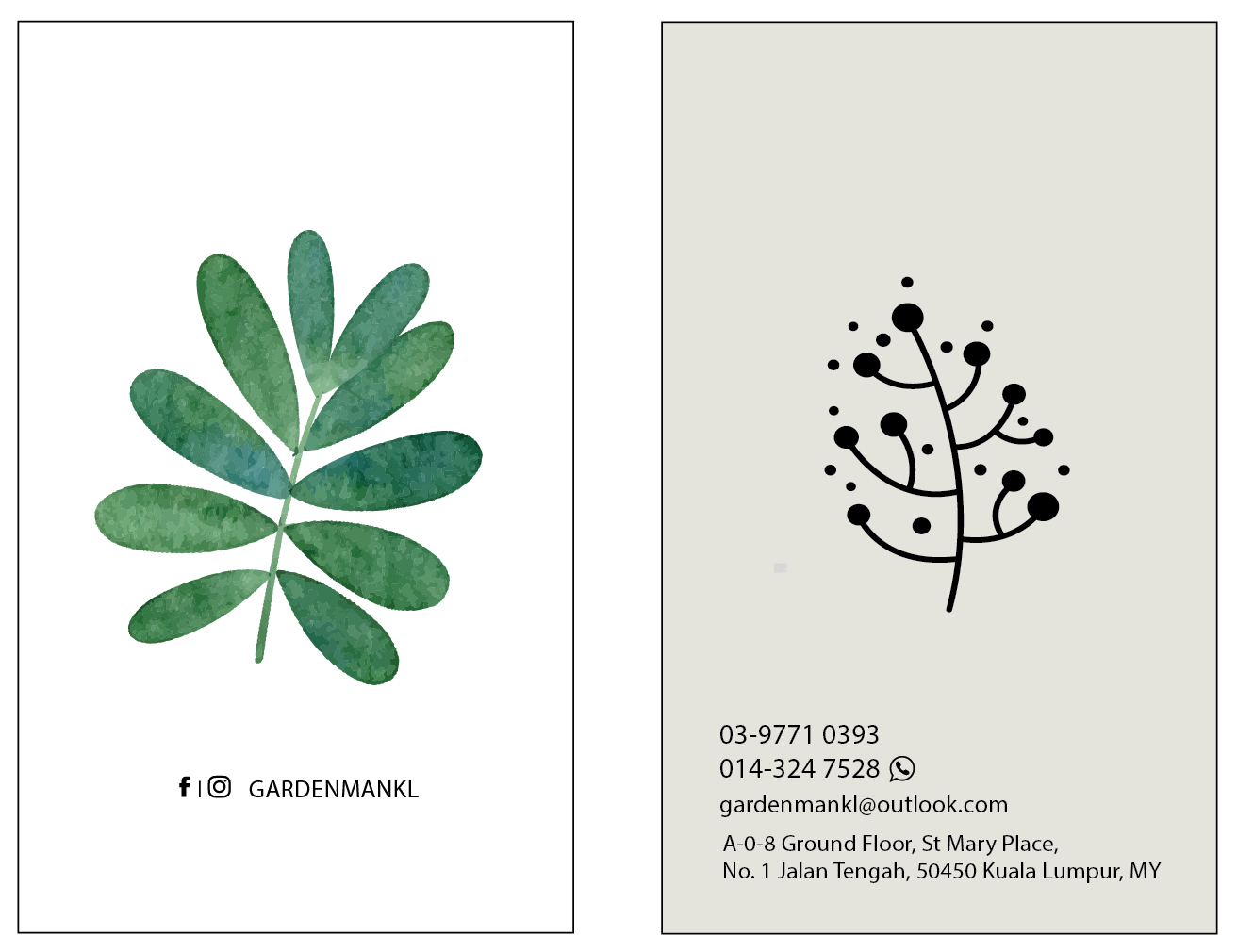 Outlet card