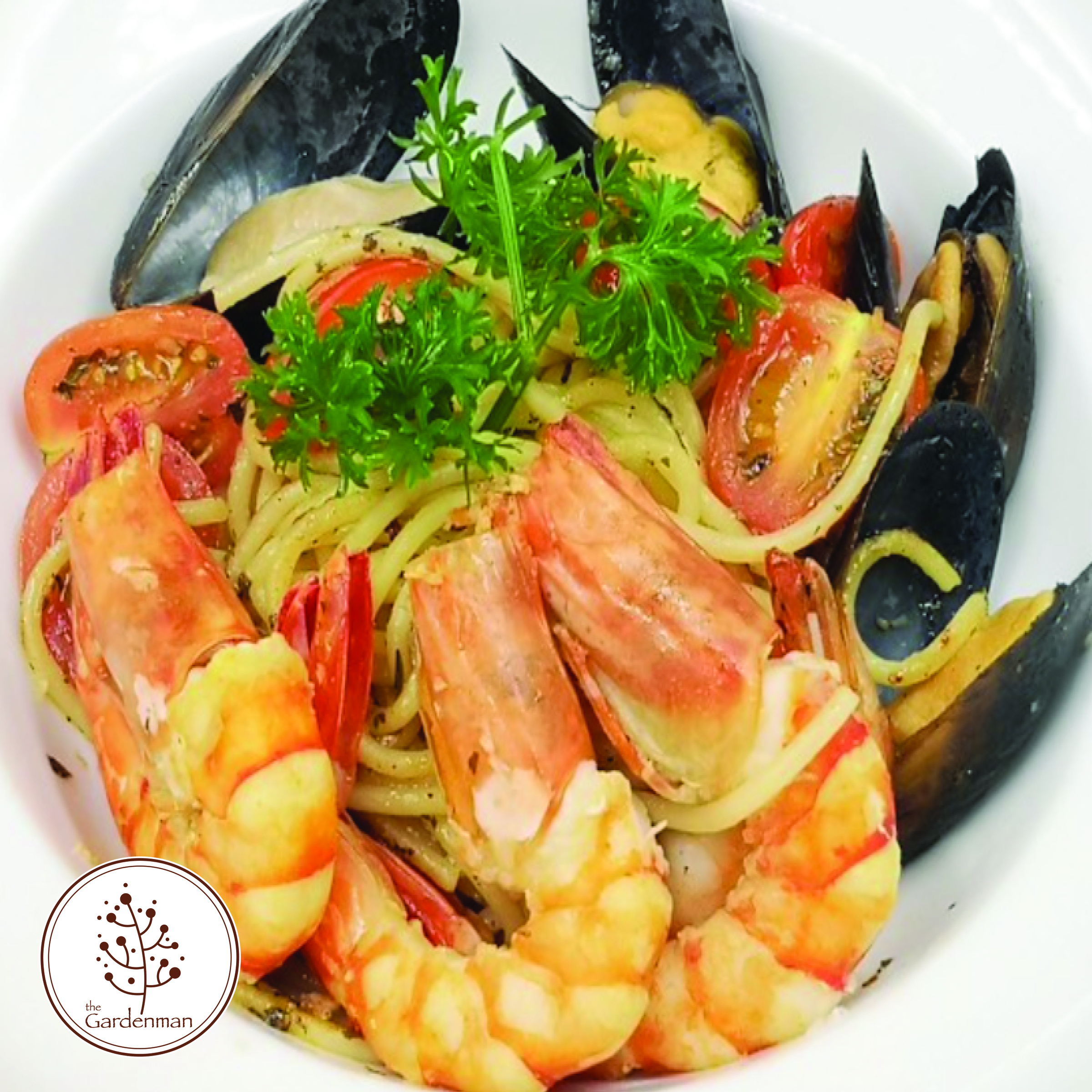 Aglio Olio Tiger Prawn