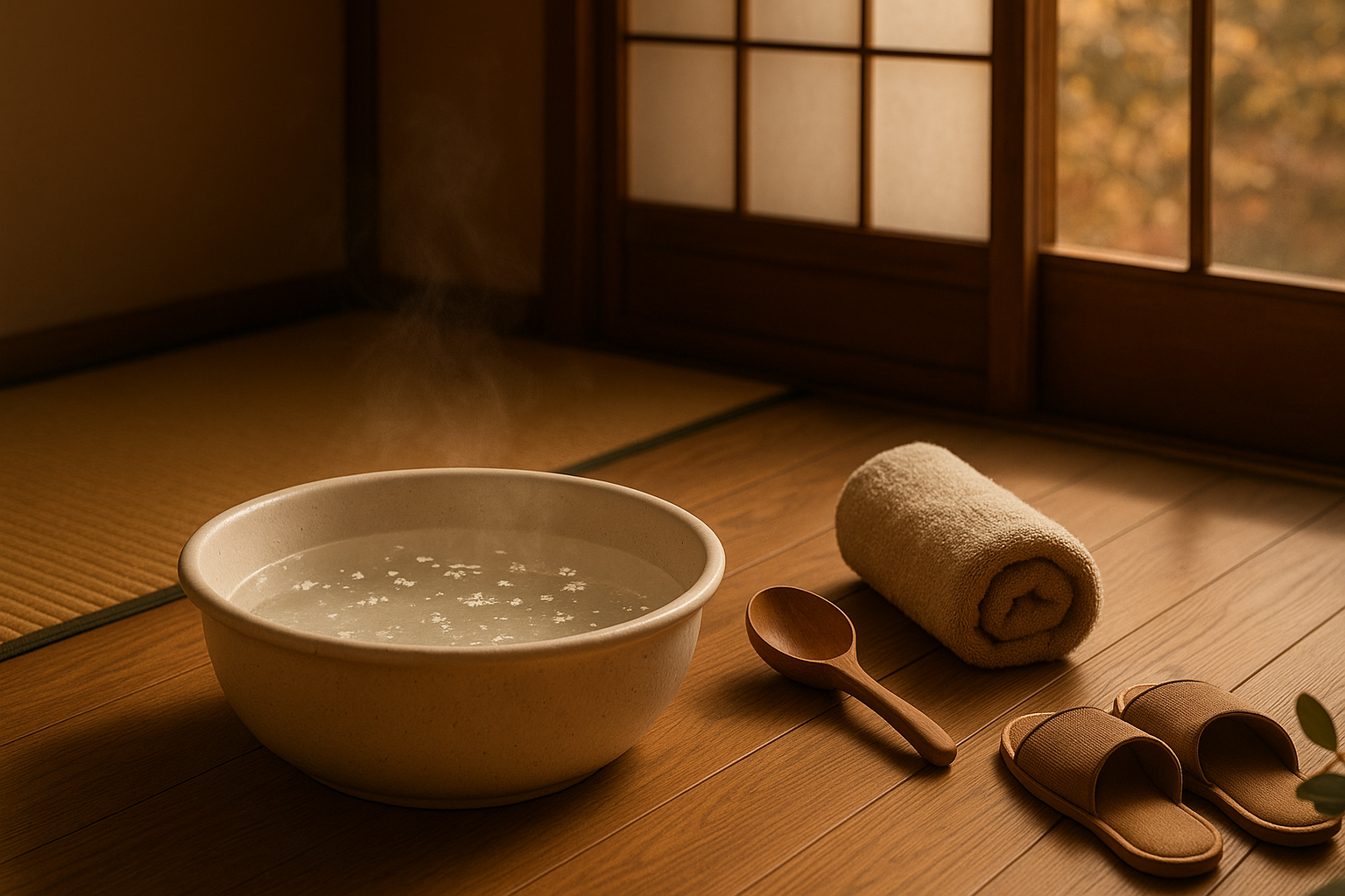 秋冬交替怎麼泡？白磺粉的四季使用重點與注意事項/How to Soak in the Autumn–Winter Transition: A Science-Backed Guide to Using White Sulfur Powder Year-Round/秋冬の入り替わり、どう浸かる？――白硫黄パウダー（温泉粉）の四季活用ガイド【科学的根拠つき】
