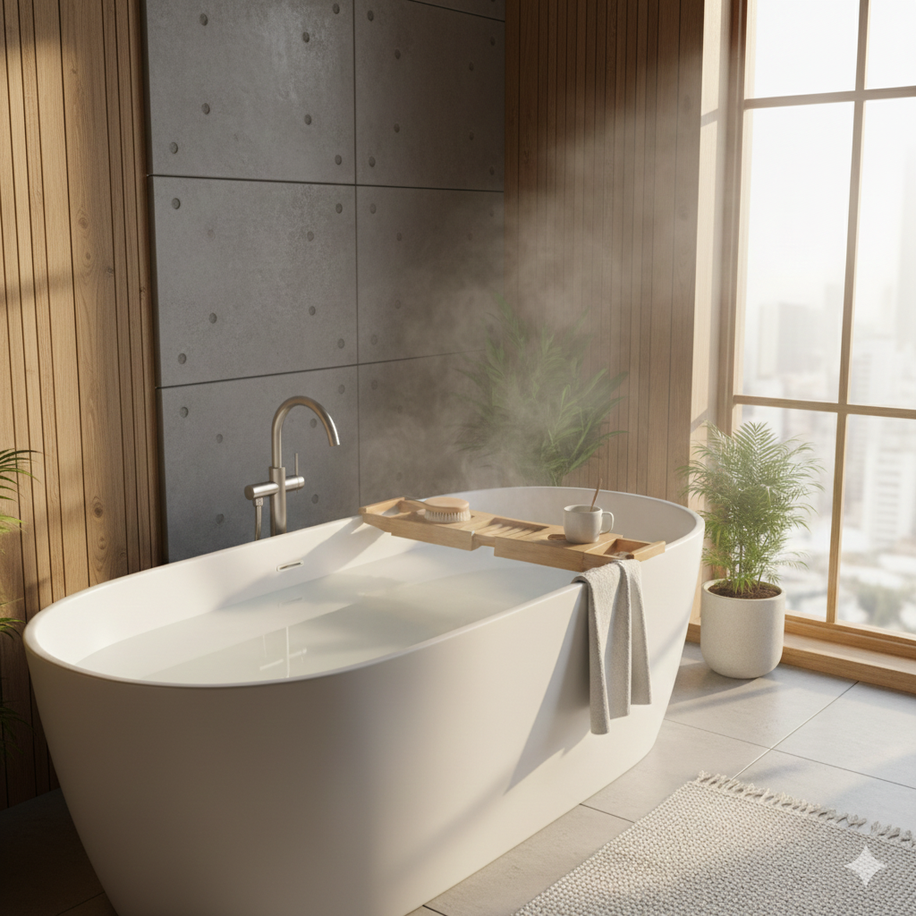 入浴剤で浴槽が変色する？天然「湯の花」と市販入浴剤の違い＆お風呂を傷めない3つのコツ