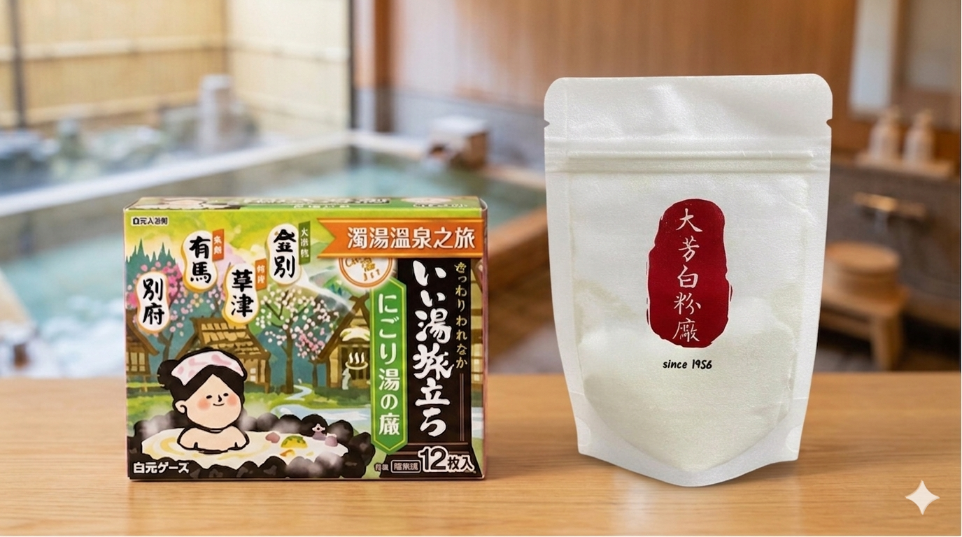 2026 入浴劑推薦懶人包：花王碳酸錠 vs 白元 vs 北投白磺，成分面對面比較