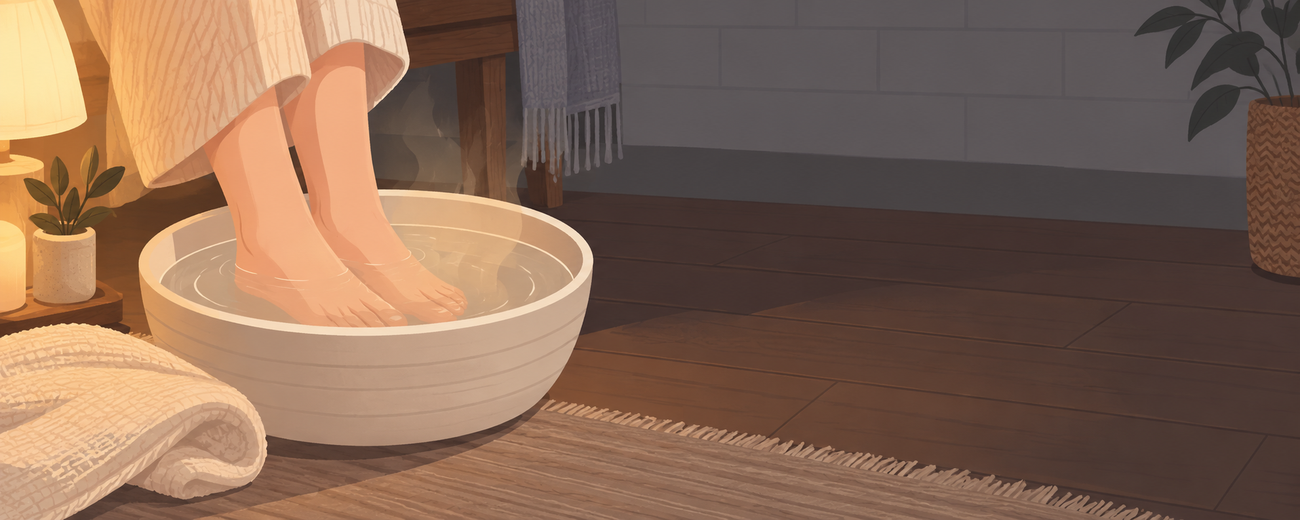 Cold Hands and Feet Keeping You Awake? The Science of Peripheral Circulation and the Pre-Sleep Footbath