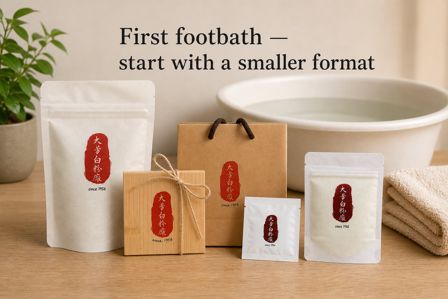 DaFang footbath starter formats and product comparison