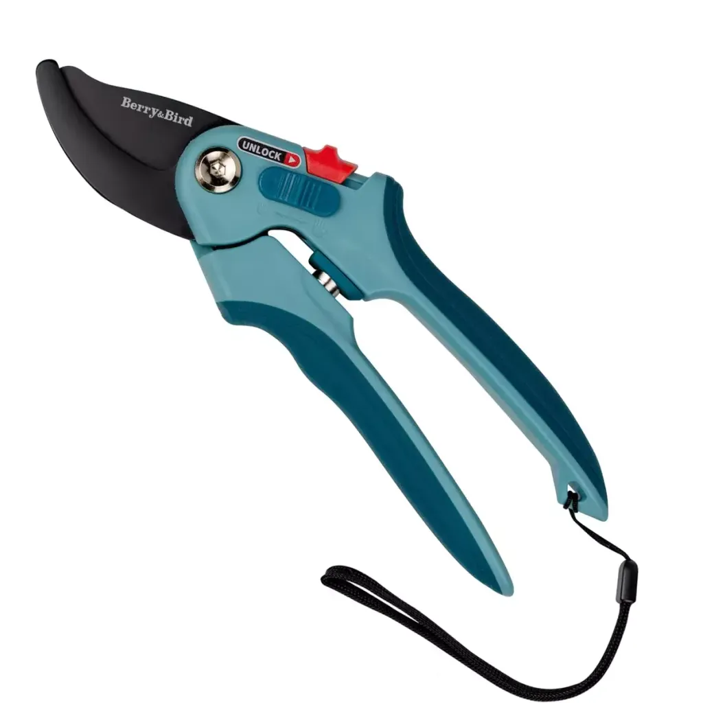 GardenShearswithSafetyLockforPruningFlowers