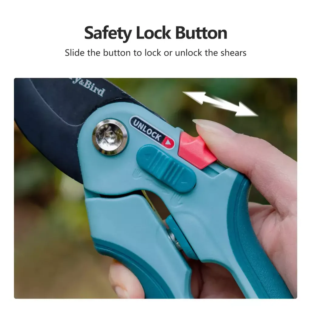 ClippersSecateurswithSafetyLockforPruningFlowers