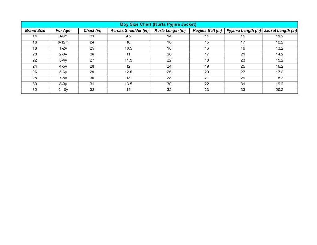 Boy Size Chart (Kurta Pyjma Jacket).pdf