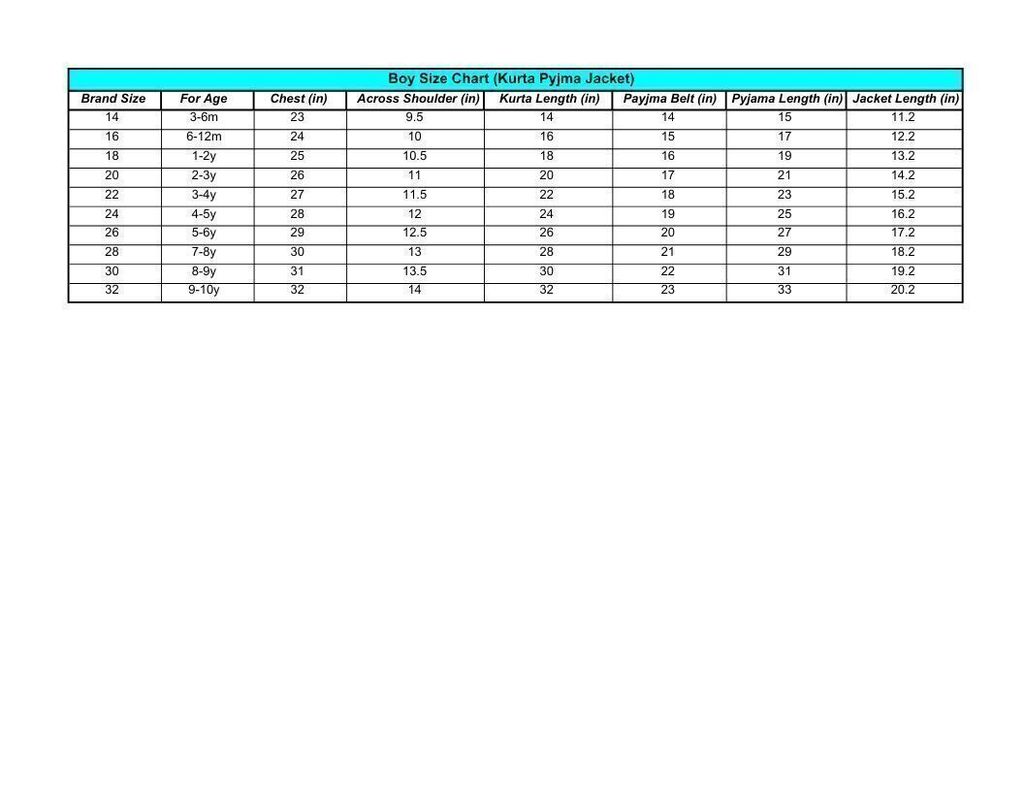Boy Size Chart (Kurta Pyjma Jacket).pdf
