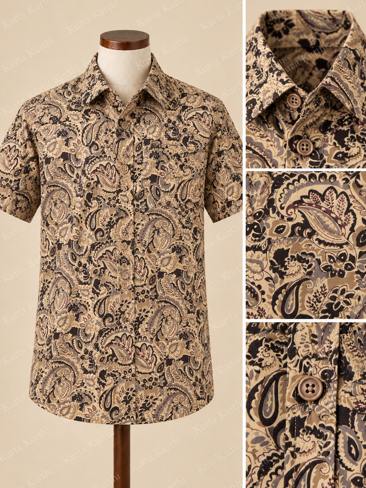 Paisley Shirt Catalog Collage