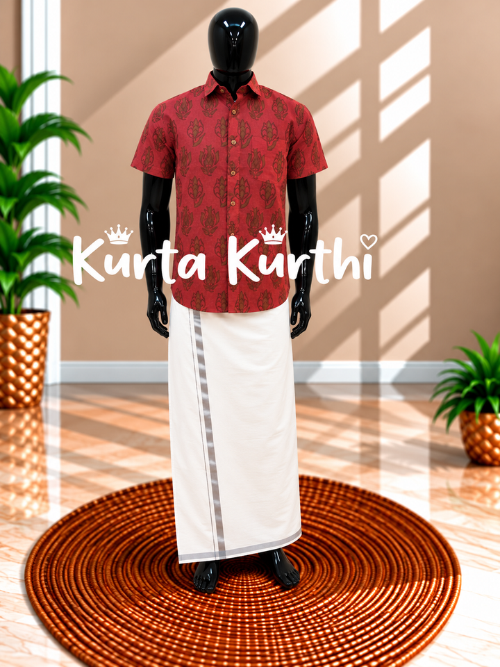 Kurta Kurthi in a Sunlit Studio