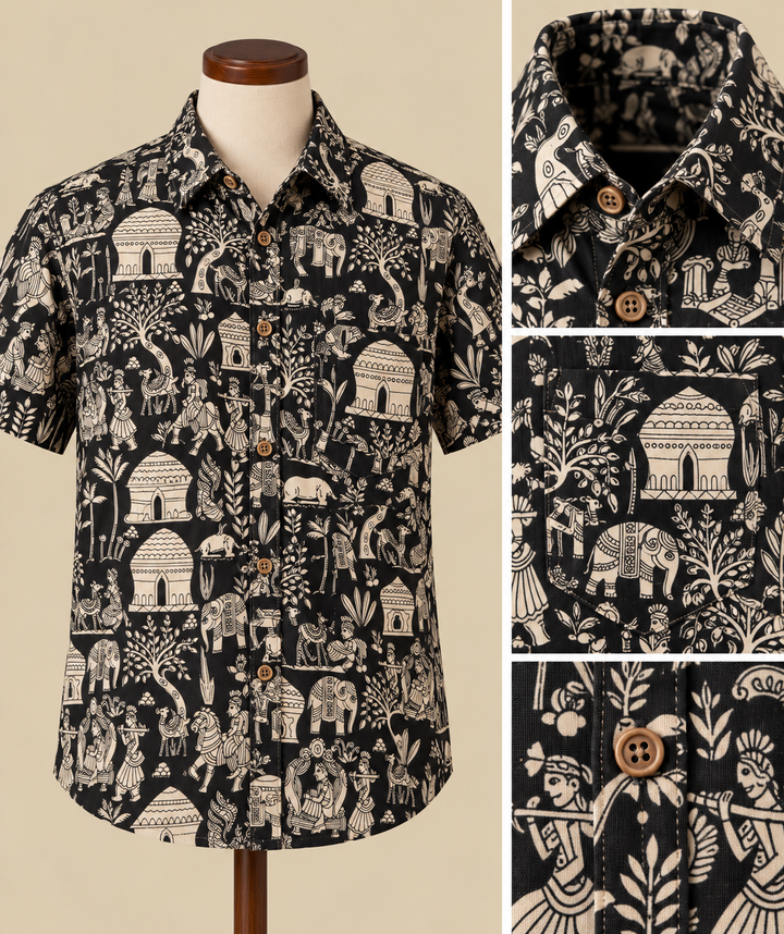 Folk Art Print Shirt Catalog