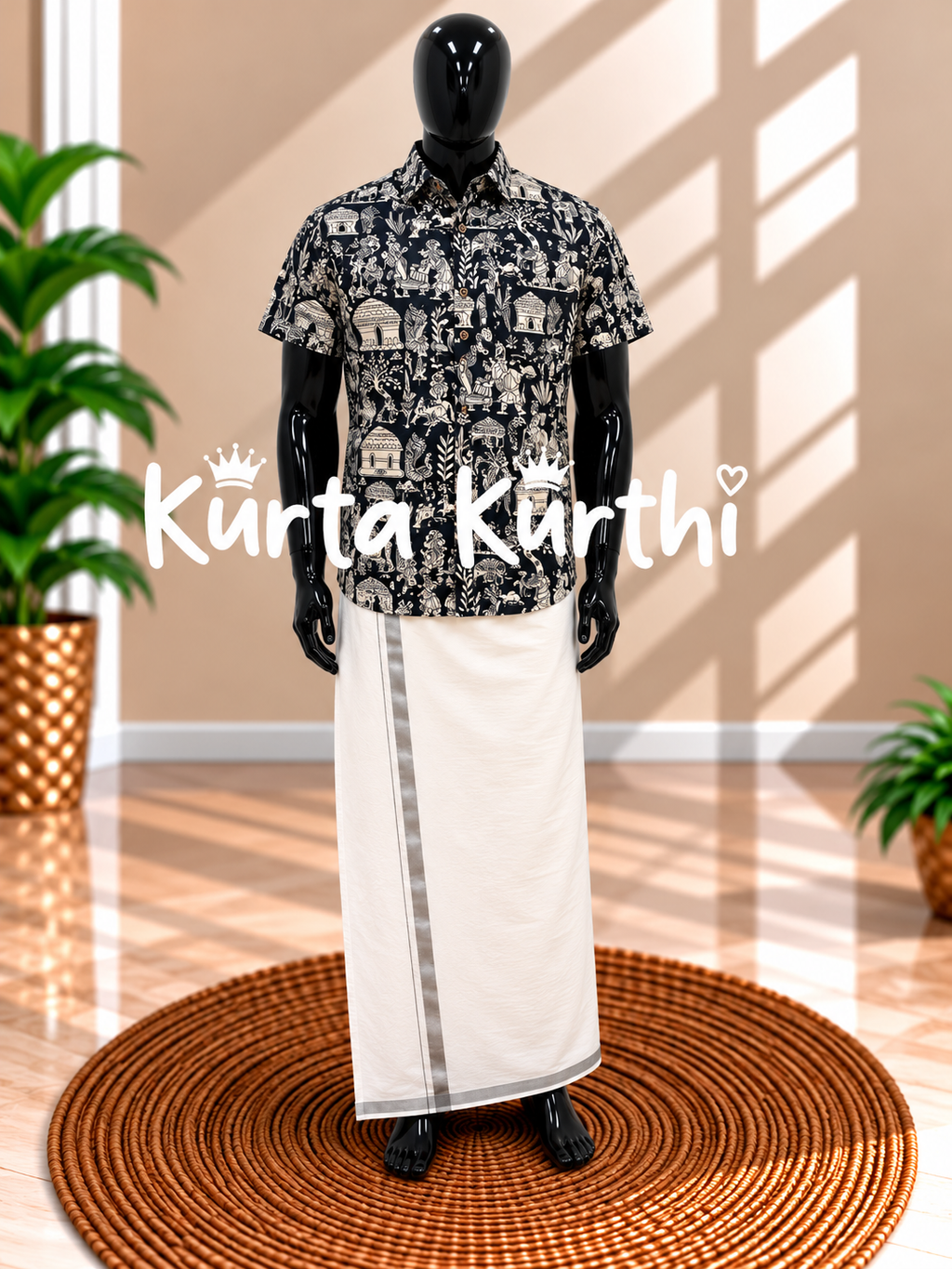 Kurta Kurthi Folk Print Studio Showcase