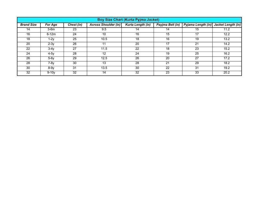 Boy Size Chart (Kurta Pyjma Jacket).pdf