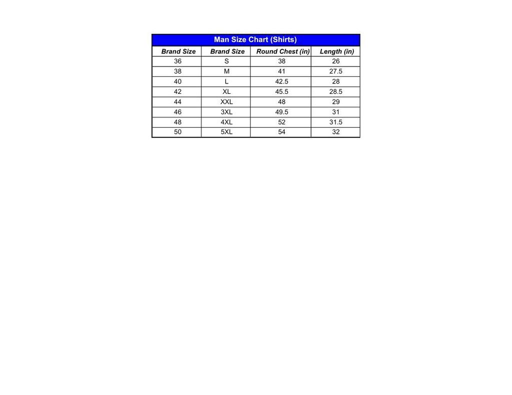 Man Size Chart (Shirts) - Sheet1.pdf