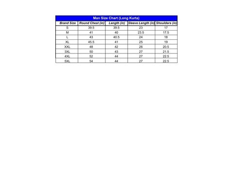 Man Size Chart (Long Kurta) - Sheet1.pdf
