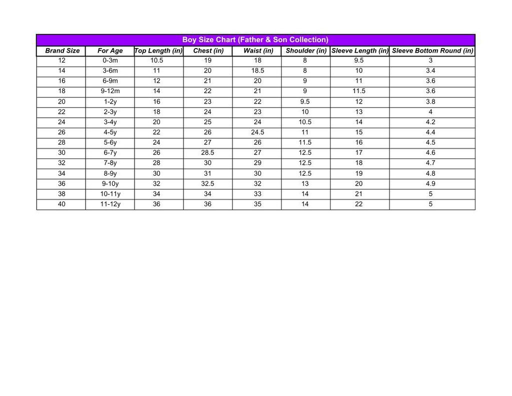 Boy Size Chart (Father & Son Collection).pdf