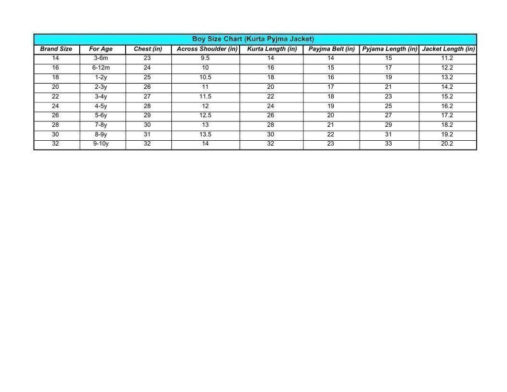 Boy Size Chart (Kurta Pyjma Jacket).pdf