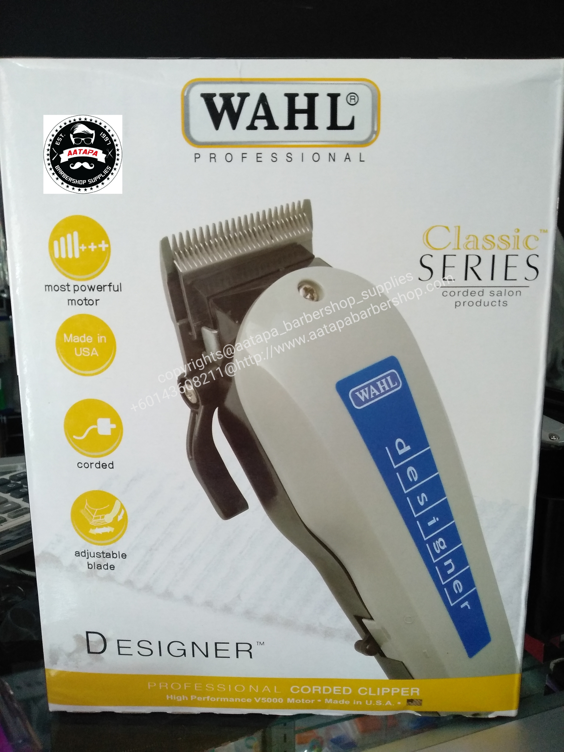 wahl classic series designer