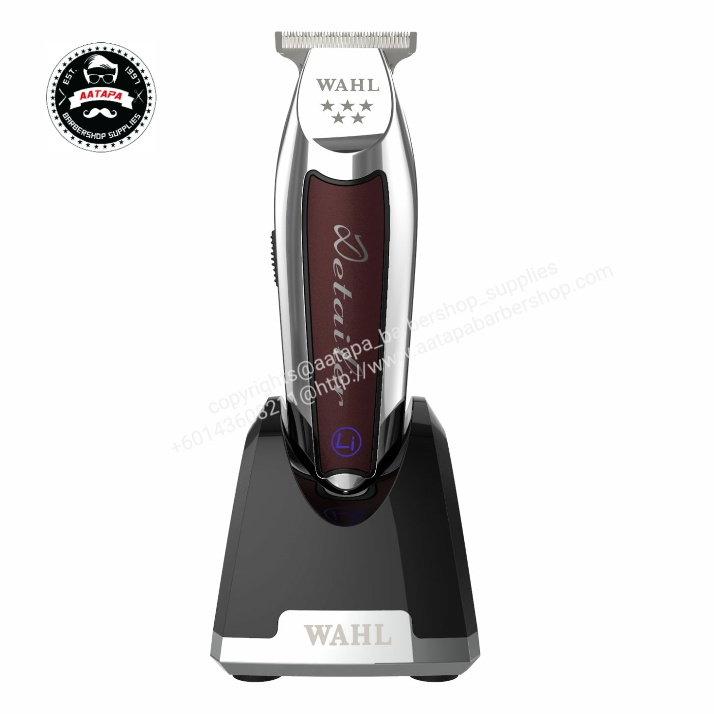 Original Wahl Pro 5 Star Cordless Detailer Li T Wide Blade Hair