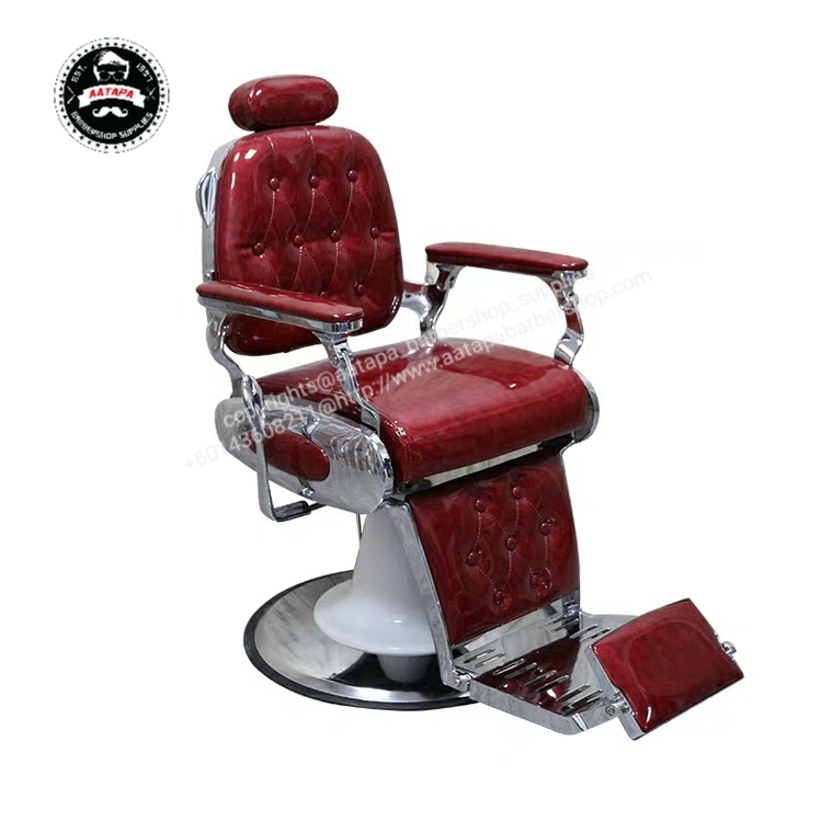 Exclusive deluxe vintage retro barber chair with Takara ...