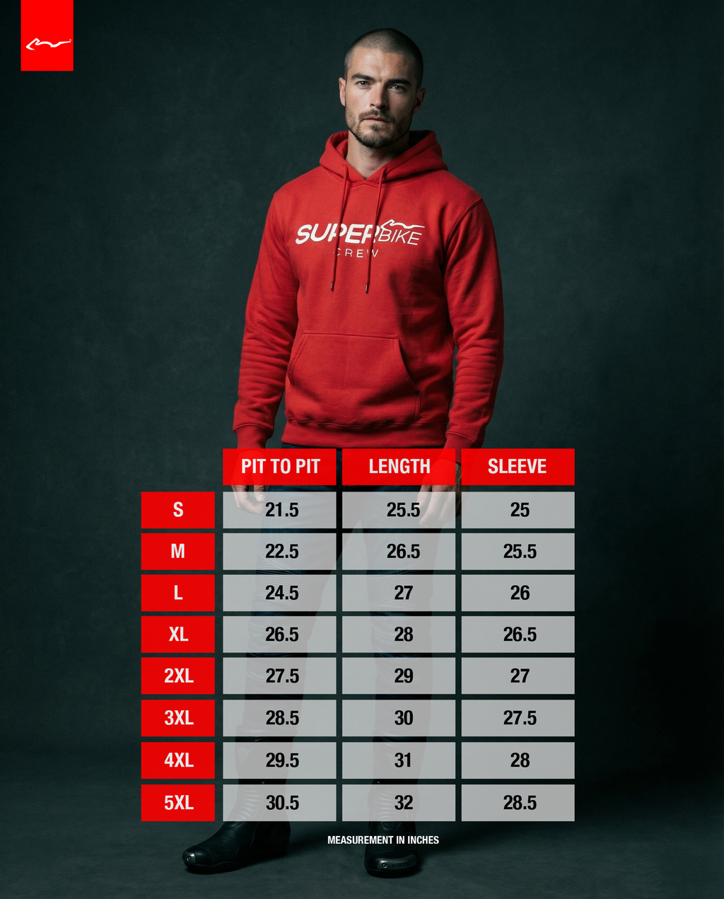 sizecharthoodiesbkcrew