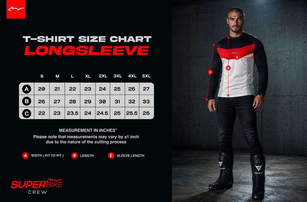 SIZE CHART-longsleeve