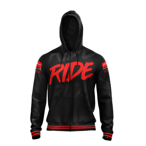 Crooked Clubhouse Mask Up Men's Black Hoodie - Konquer Motorcycles