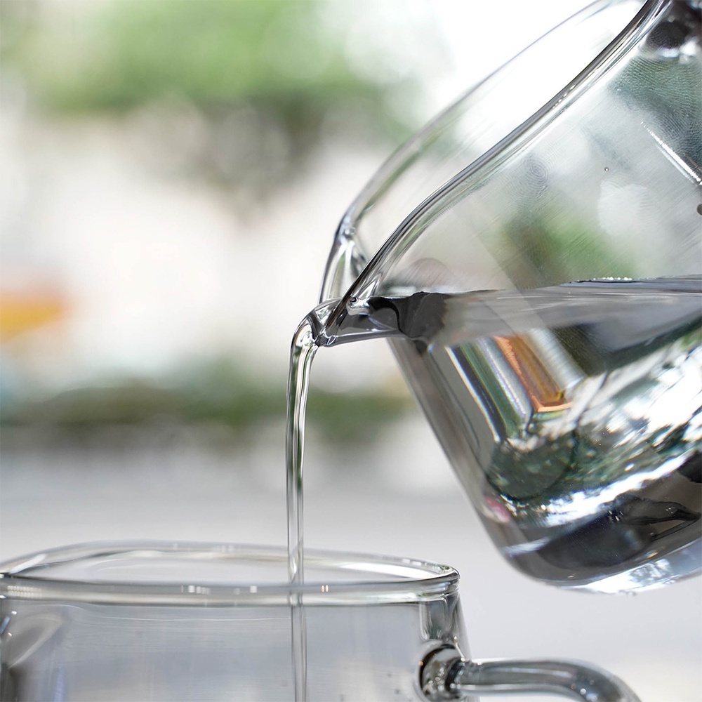 93咖啡鷹嘴下壺咖啡壺玻璃壺360ml/600ml 透明黑簡約大氣咖啡器材『93