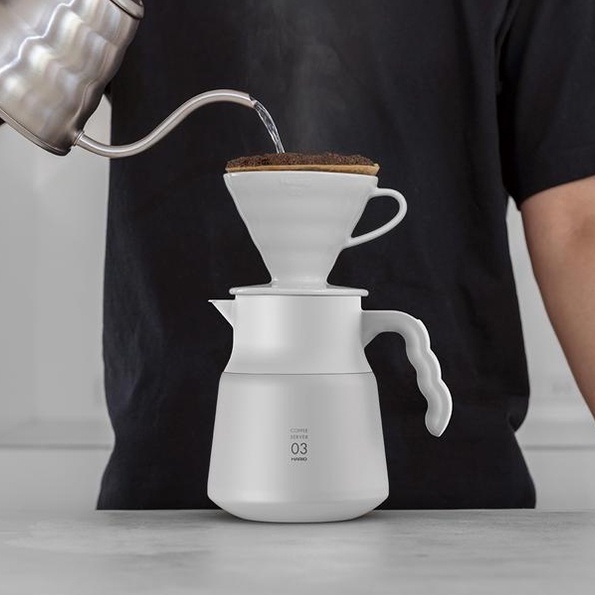 HARIO V60 不鏽鋼保溫咖啡壺600/800ml VHSN-60/80 PLUS『93coffee