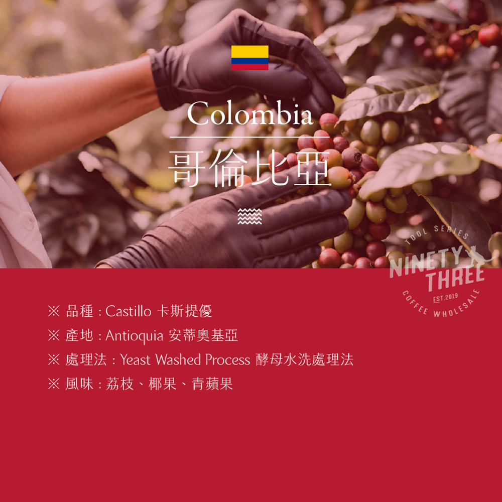 哥倫比亞 瑰崁莊園 卡斯提優 荔枝樂 酵母水洗_0