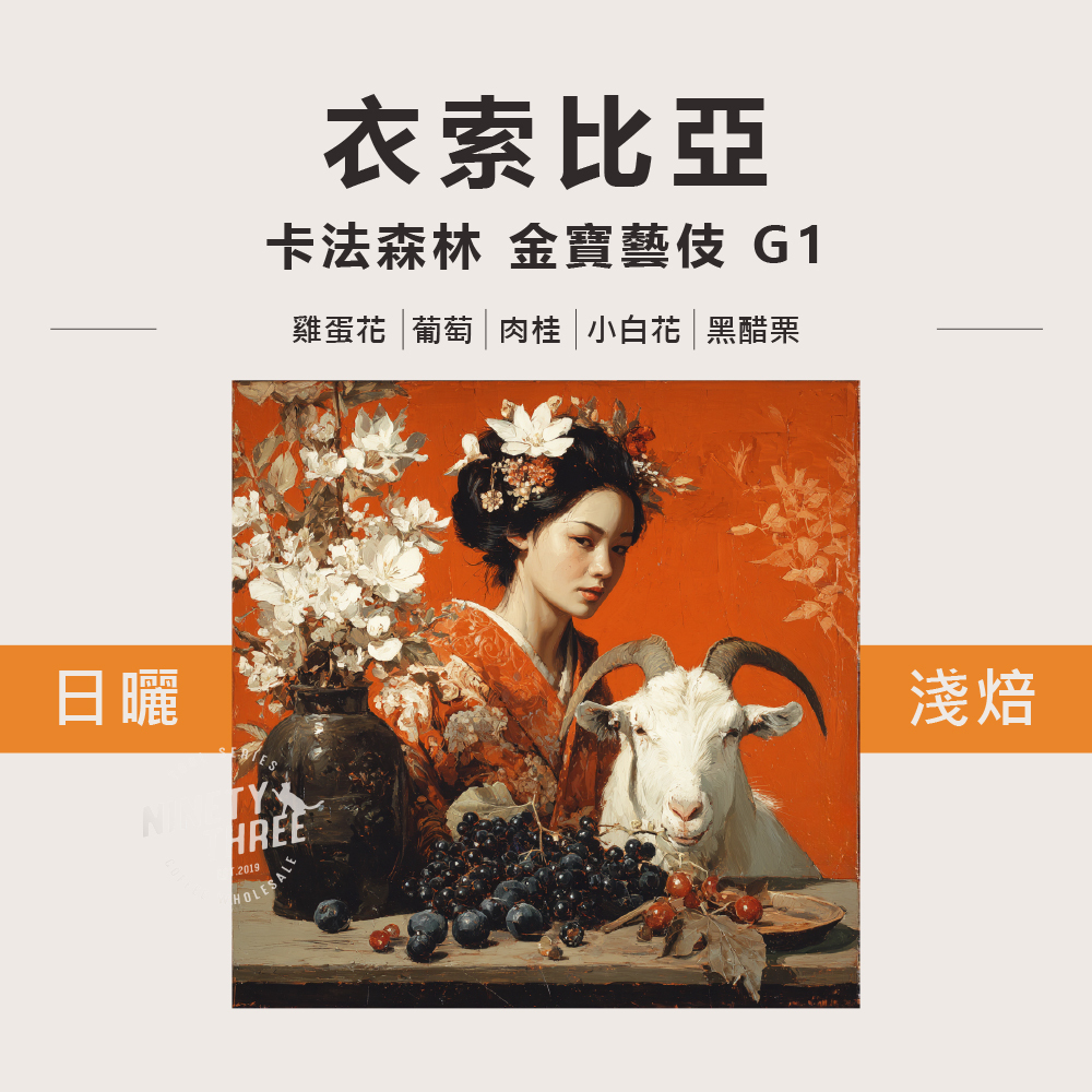 衣索比亞 日曬 卡法森林 金寶藝伎 G1日曬1_0