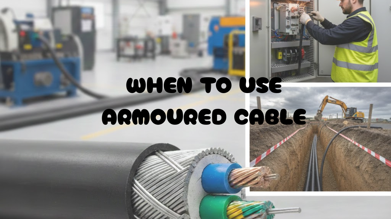 When to Use Armoured Cable 
