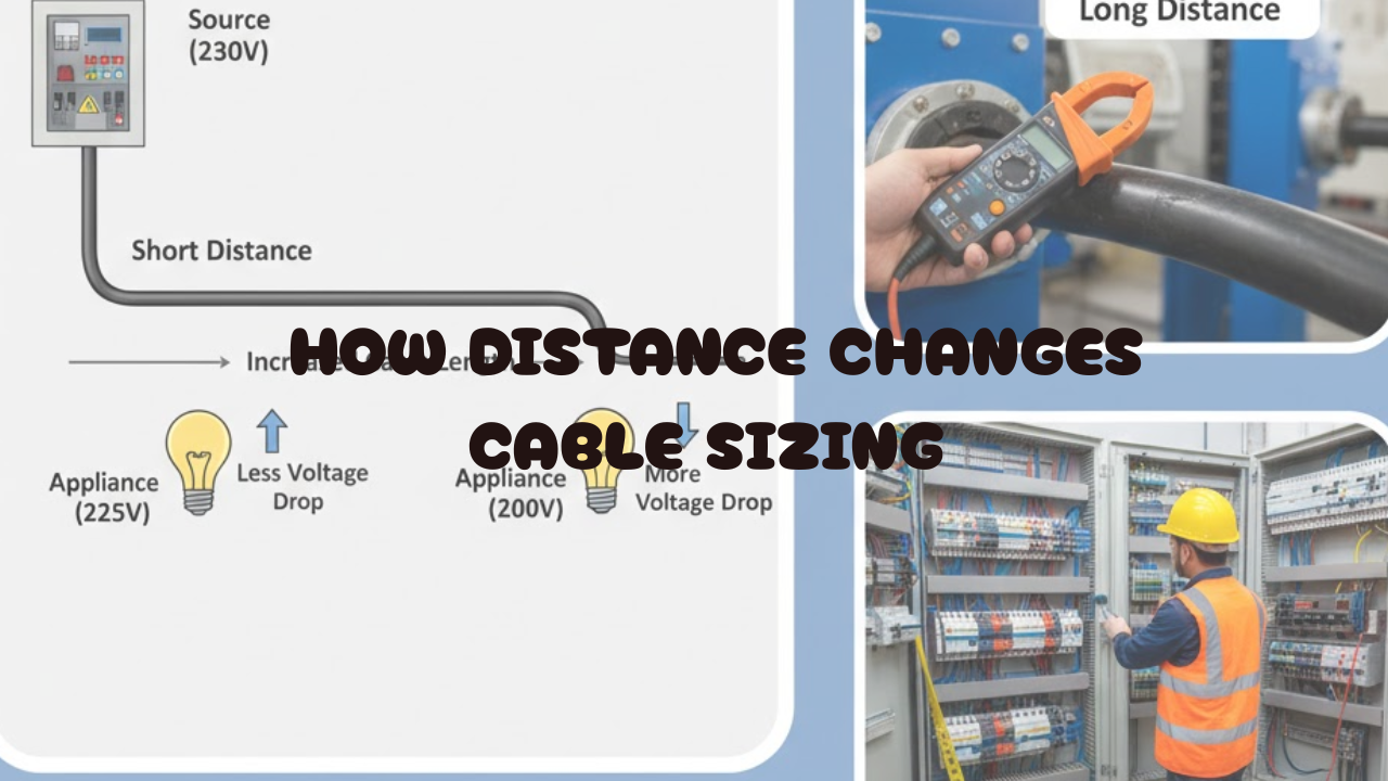How Distance Changes Cable Sizing (Without Overcomplicating It)