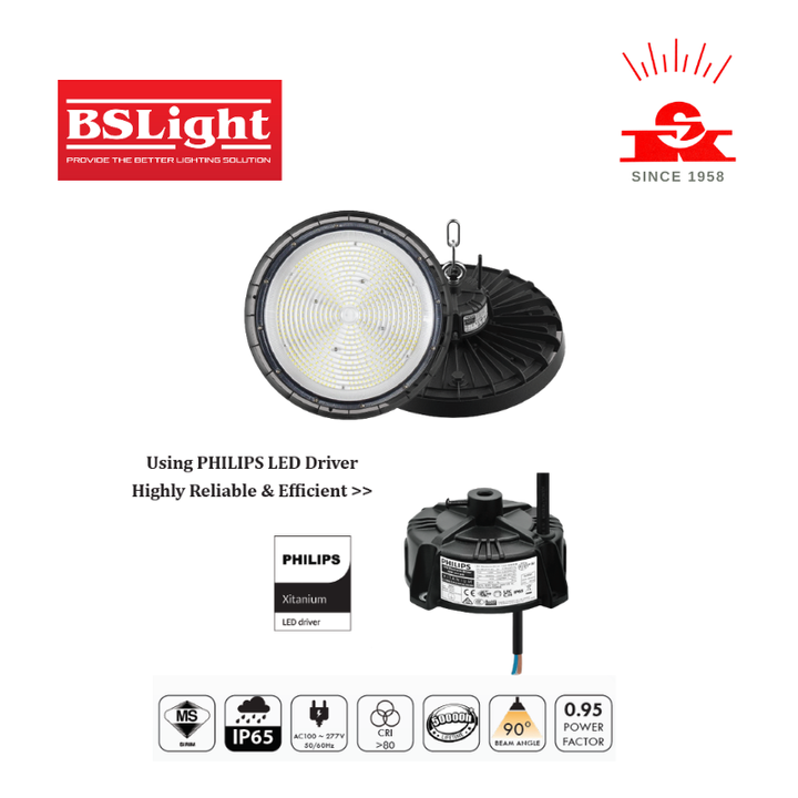 BSLight LED High Bay warehouse lighting Malaysia