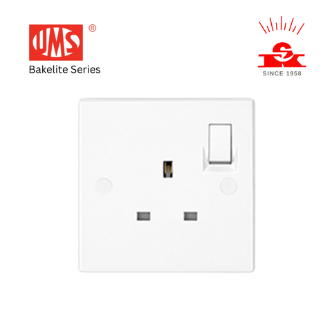 UMS - Bakelite Series - 13A Switch Socket