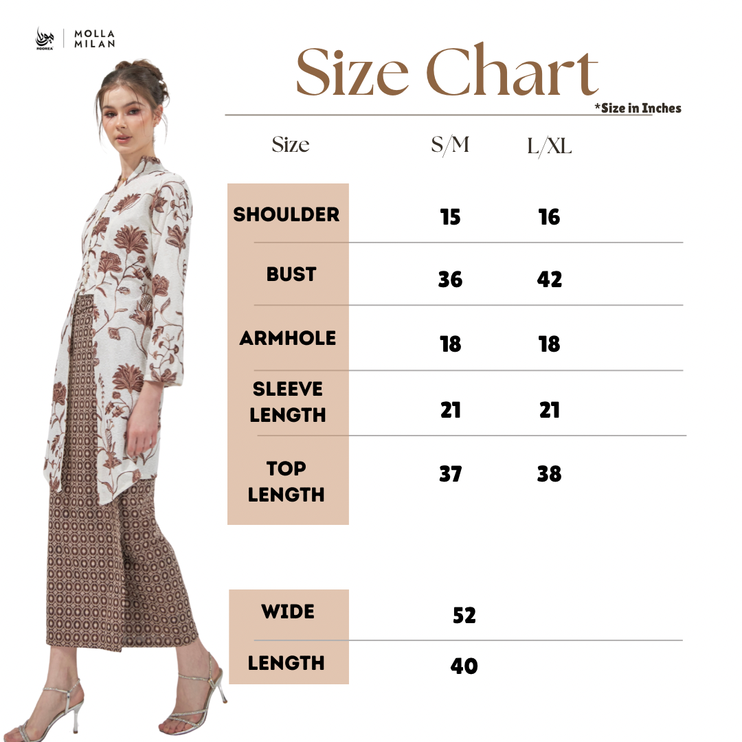 Copy of Copy of Size chart - 1