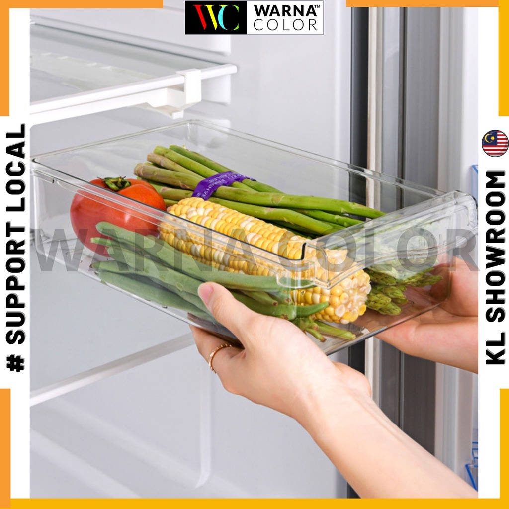 Refrigerator Storage Box Fridge Organizer Fresh Eggs Vegetable Fruit Storage  Box