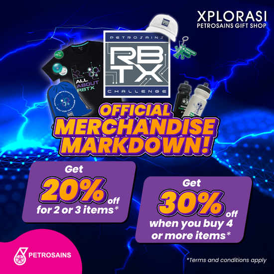 RBTX MERCHANDISE CLEARANCE PROMOTION | Petrosains SHOP