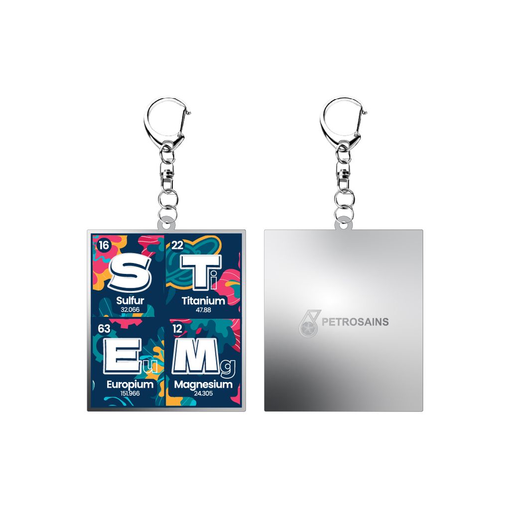 Petrosains x VMY26-STEM Genius Enamel Keychain