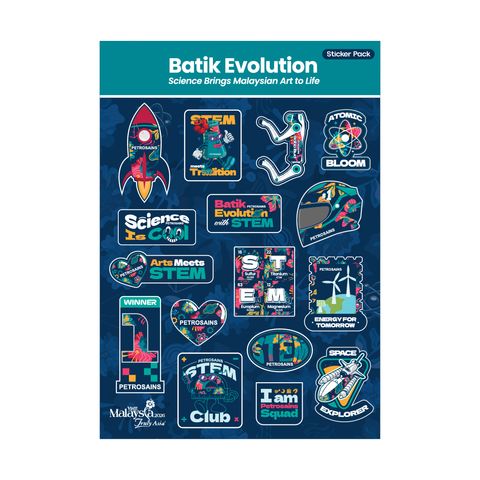 Petrosains x VMY26-Sticker Pack