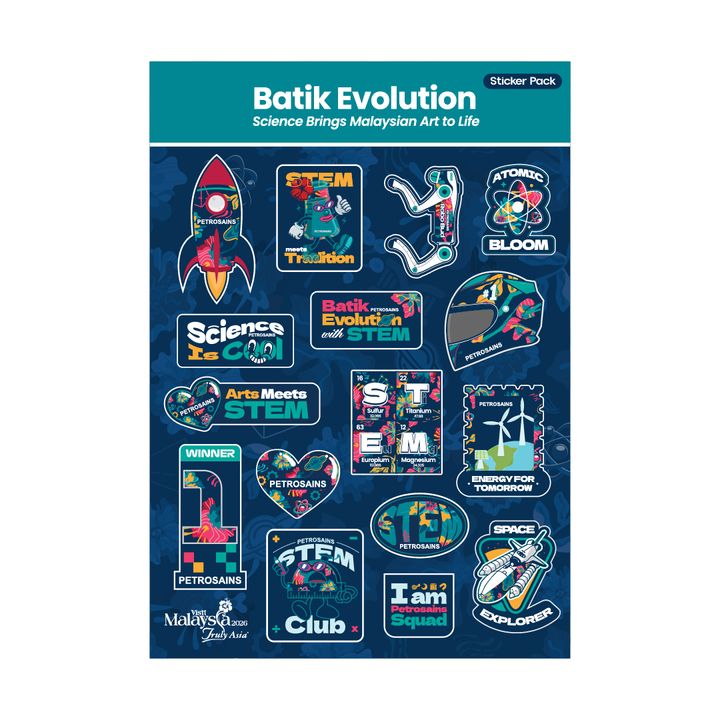 Petrosains x VMY26-Sticker Pack