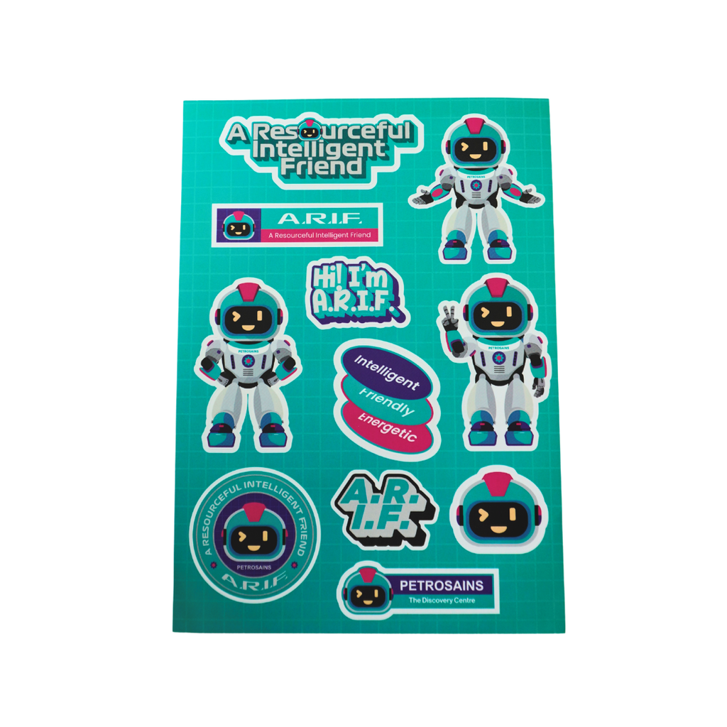 PETROSAINS A.R.I.F CORE STICKER PACK