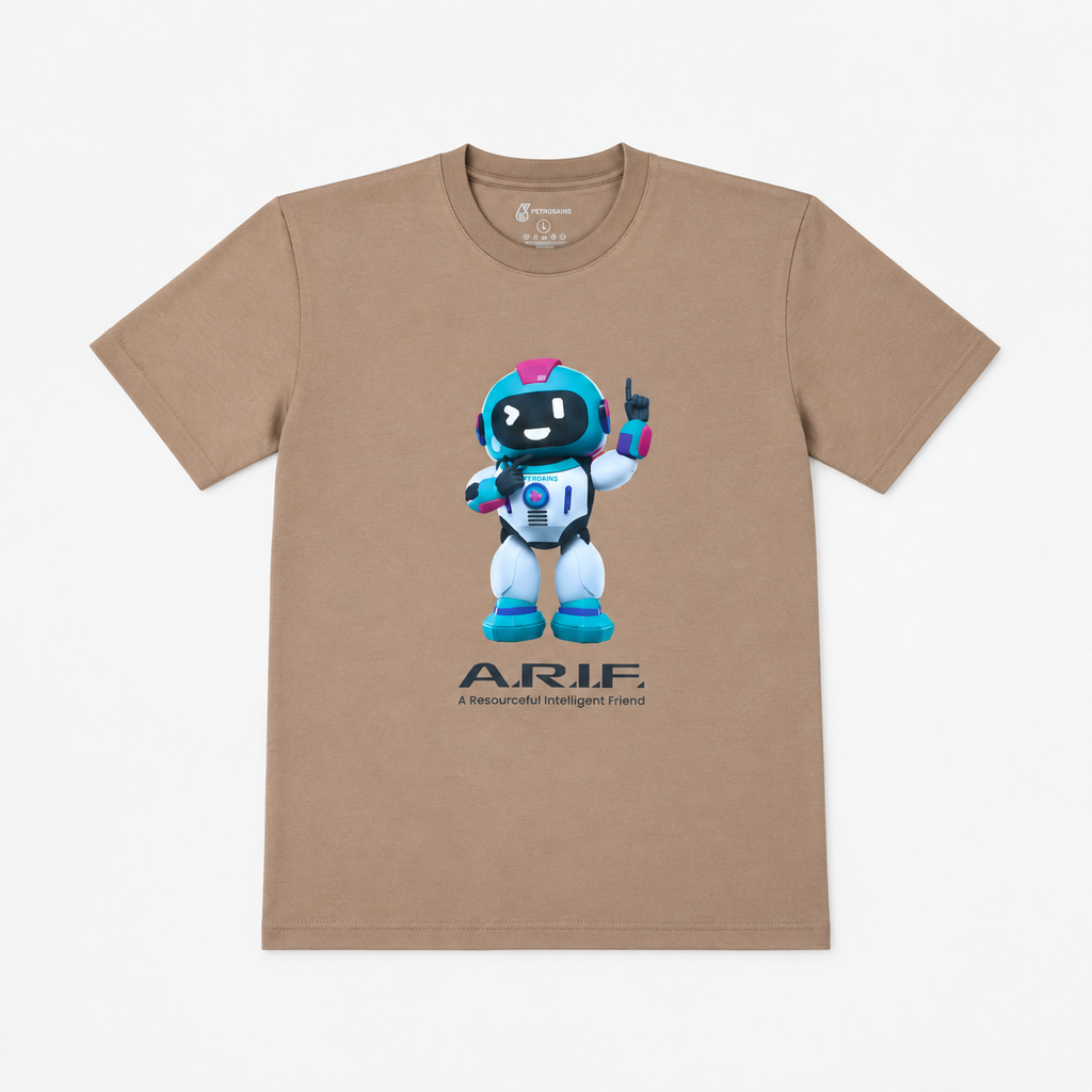 PETROSAINS A.R.I.F ADULT COTTON TEE-SAND (2)